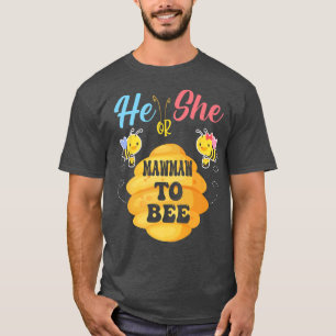 Camiseta Él O Ella Se Mawmaw Para Asumir Qué Será El Género