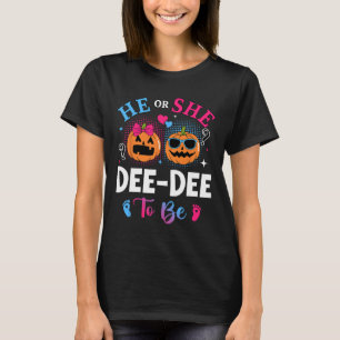 Camiseta Él O Ella Se Mueven Para Estar En La Sala De Revel