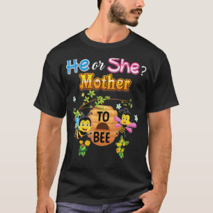 Camiseta Él O Su Madre Serán Sexo Revelan Lápiz De Bebé