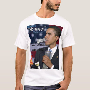 Camiseta el obama-fumar