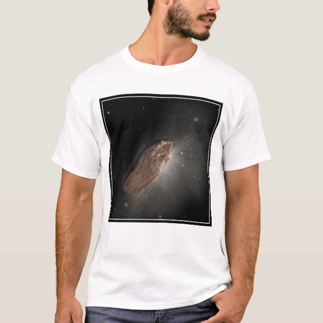 Camiseta El Objeto Interstellar De Wayward Oumuamua. (Anverso)