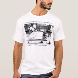 Camiseta El obscura reflejo de la cámara de caja