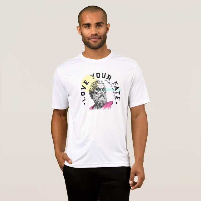 Camiseta El Obstáculo Es El Camino - Cita De Marcus Aureliu (Anverso completo)