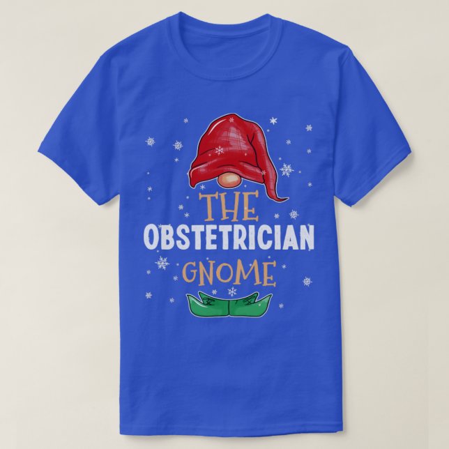 Camiseta El obstetra Gnome Familia Matanza Navidades O (Diseño del anverso)