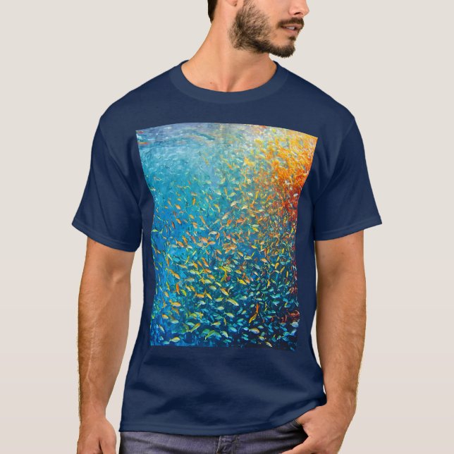 Camiseta el océano (Anverso)