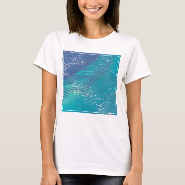 Camiseta El Océano Atlántico Frente A La Costa De Las Baham (Anverso)