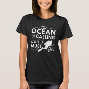 Camiseta El océano está llamando