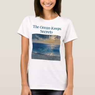Camiseta El océano guarda secretos: un paisaje marino cauti