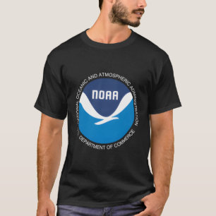 Camiseta El Océano Nacional De Noaa Y El Objetivo Atmosféri