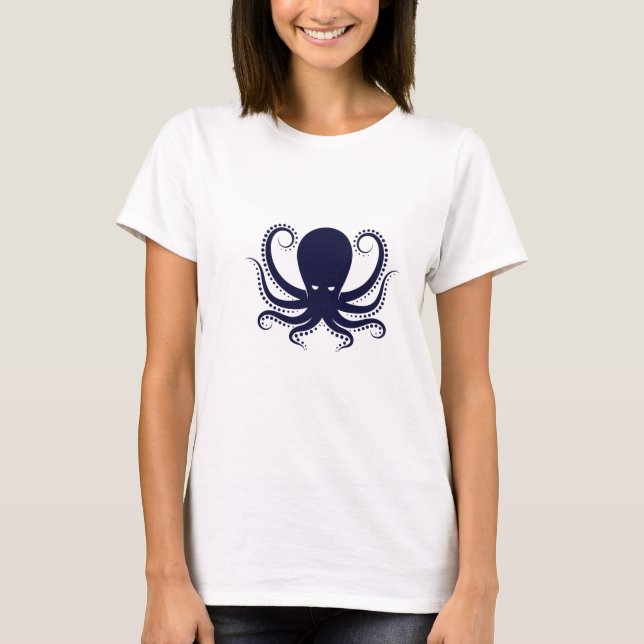 Camiseta El Octopus Náutico Femenino (Anverso)