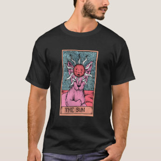 Camiseta El oculto gótico del lector de tarjetas tarot para