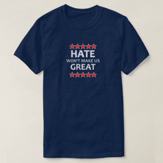 Camiseta El odio no nos hará grandes