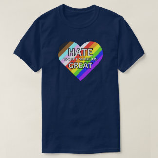 Camiseta El odio no nos hará grandes