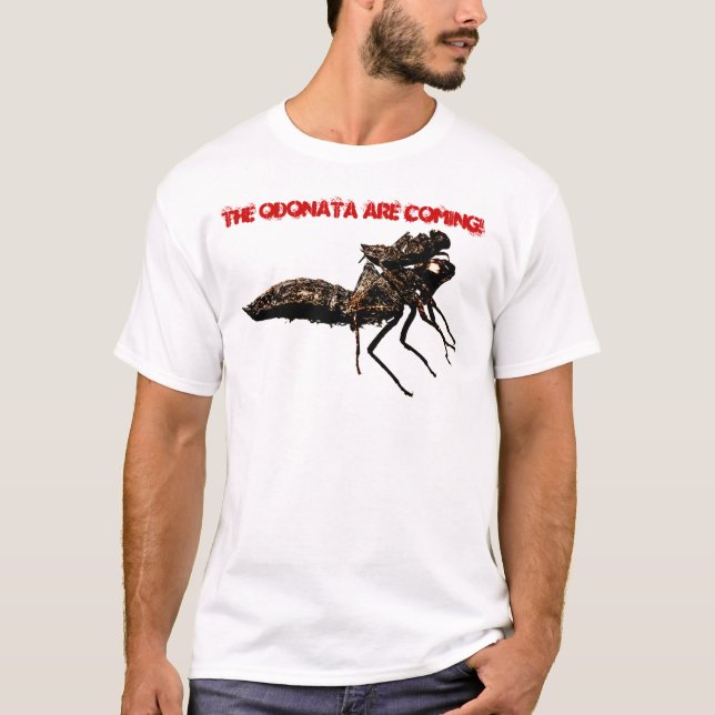 Camiseta ¡El Odonata está viniendo! (Anverso)