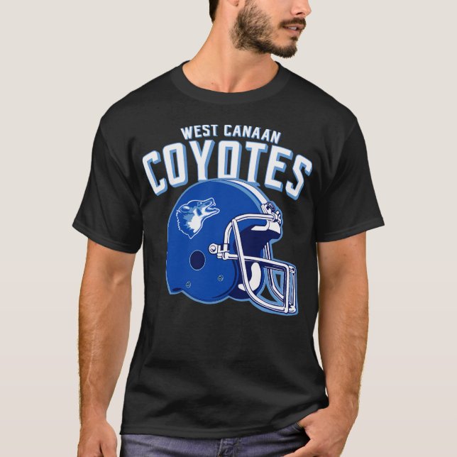 Camiseta El oeste de Canaan Coyotes Varía Blues (Anverso)