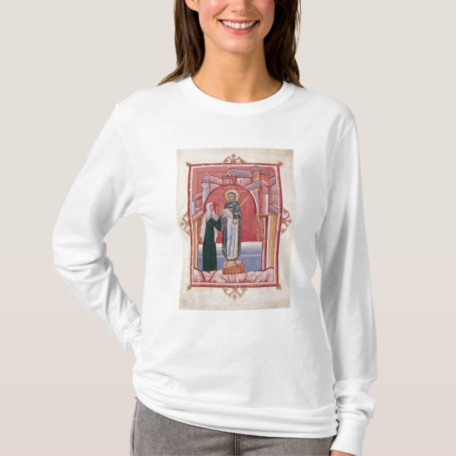 Camiseta El ofrecimiento de Hilda de la abadesa (Anverso)