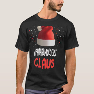 Camiseta El oftalmólogo Claus Navidades de oftalmología