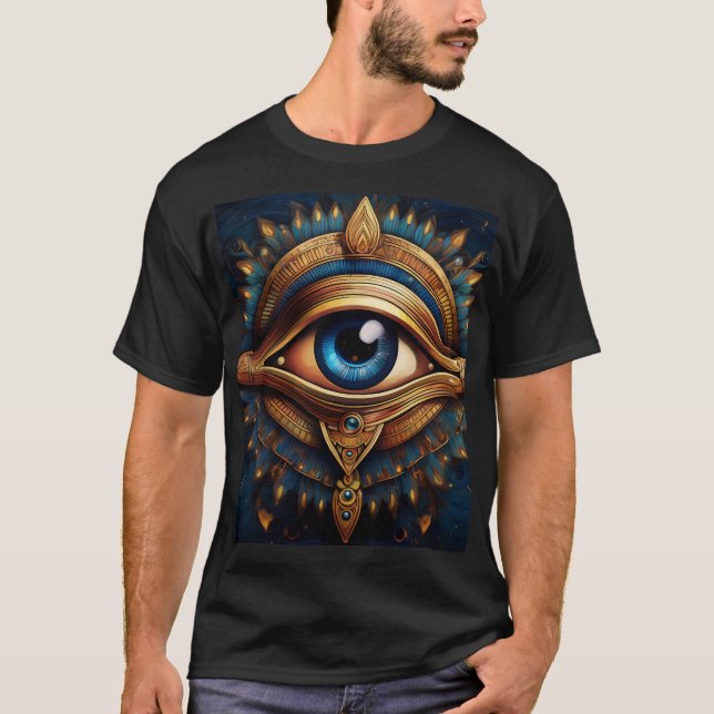 Camiseta El Ojo de Horus - símbolo antiguo del poder (Anverso)