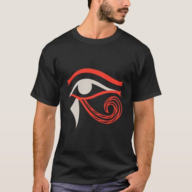 Camiseta El Ojo de Horus - Símbolo de Protección (Anverso)