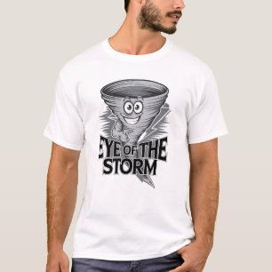 Camiseta El Ojo De La Tormenta Funny Tornado