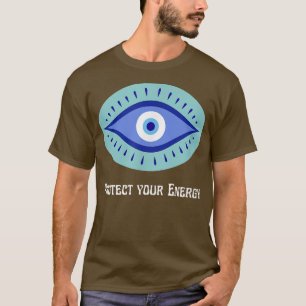 Camiseta El Ojo Malvado Protege Su Bruja De Protección Ener