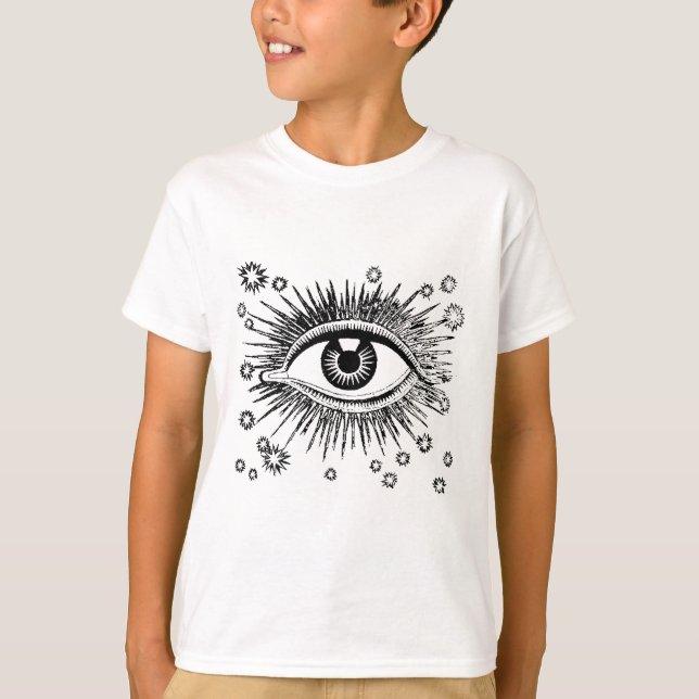 Camiseta El ojo místico ve todos (Anverso)