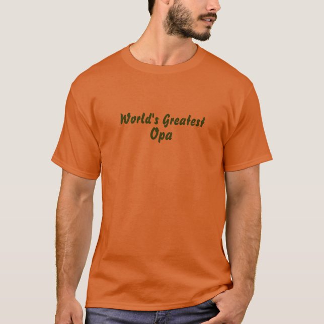 Camiseta El Opa más grande (Anverso)