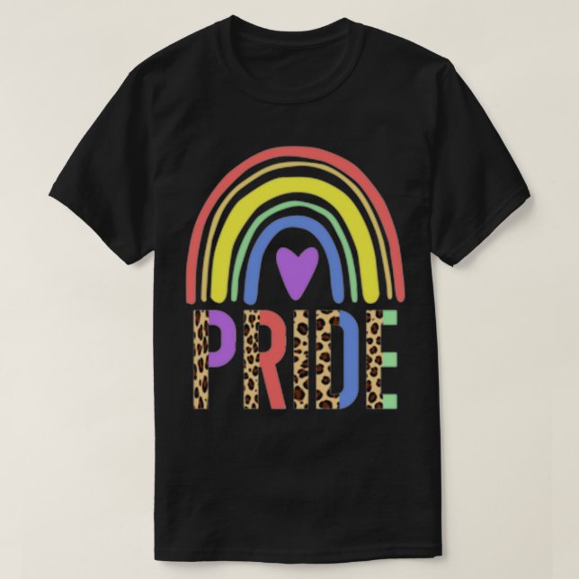 Camiseta El orgullo arcoiris de Boho sutil juego de la band (Diseño del anverso)