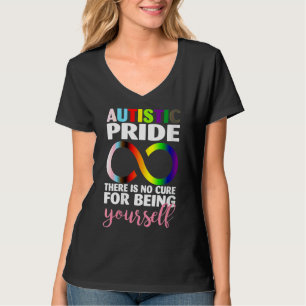 Camiseta El Orgullo Autista De Las Mujeres No Hay Cura Para