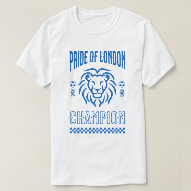 Camiseta el orgullo de London Chelsea fc (Diseño del anverso)