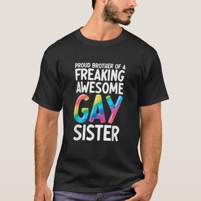 Camiseta El Orgullo De Los Aliados LGBTQ Apoya A Divertido  (Anverso)