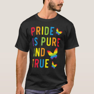 Camiseta El Orgullo Es Puro Y Verdadero Derechos Lgbtq Orgu