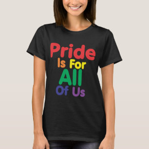 Camiseta El orgullo está para todos nosotros
