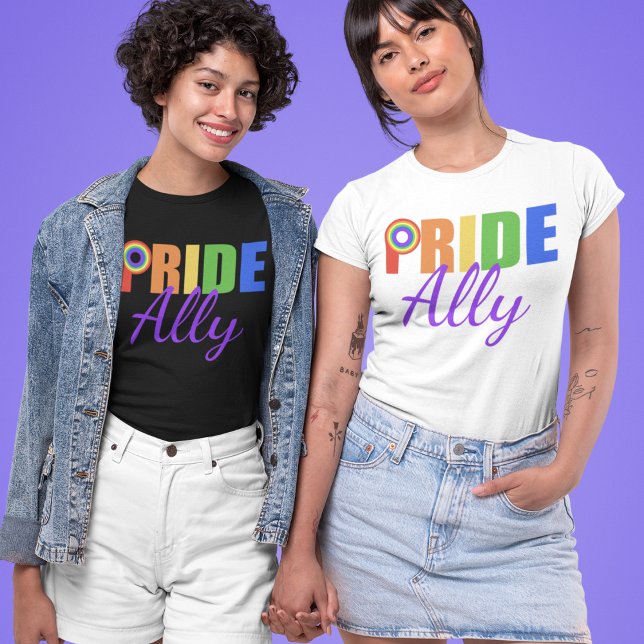 Camiseta El orgullo gay aliado (Subido por el creador)