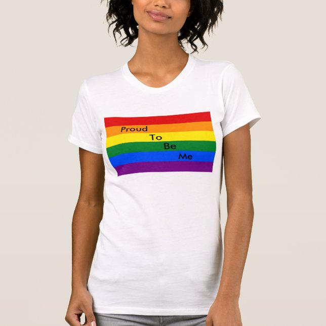 Camiseta El orgullo gay de la mujer (Anverso)