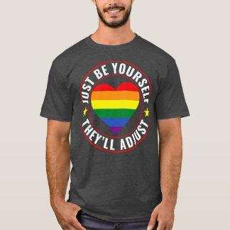 Camiseta El orgullo gay de lesbianas LGBT sea tuyoAjustarán