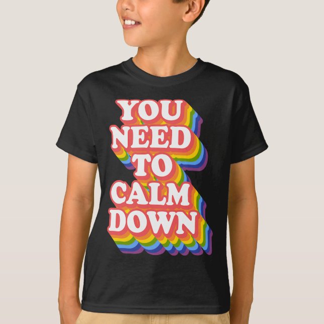 Camiseta El orgullo gay por la igualdad arcoiris que necesi (Anverso)