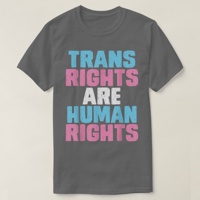 Camiseta El Orgullo Transgénero Lgbt Trans-Right Son Derech (Diseño del anverso)