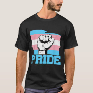 Camiseta El orgullo transgénero primero el mes del orgullo