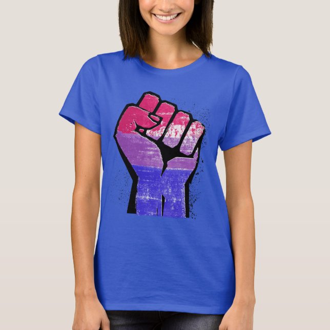Camiseta El orgullo y el poder de Bi (Anverso)