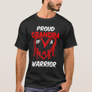 Camiseta El orgulloso abuelo de la conciencia de un guerrer