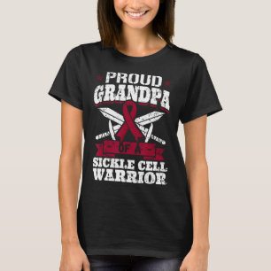 Camiseta El Orgulloso Abuelo De Un Guerrero De Células Enfe