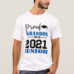 Camiseta El orgulloso abuelo de un Senior en 2021