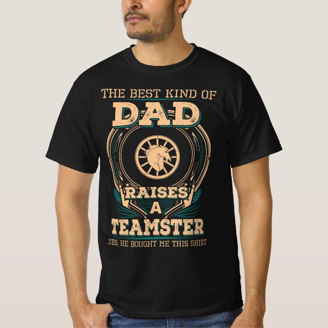 Camiseta El orgulloso padre del equipo (Anverso)