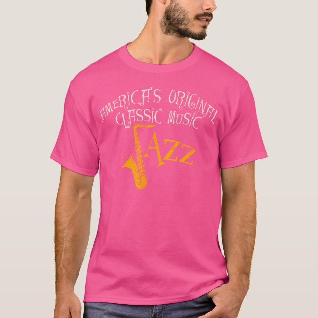 Camiseta El Original Jazz De Música Clásica De Estados Unid (Anverso)