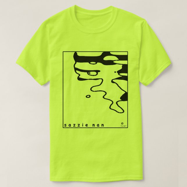 Camiseta El original Sazzie Nan (Diseño del anverso)