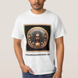 Camiseta El oro del poder trenzado