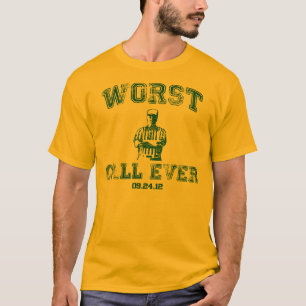 Camiseta El oro peor de la llamada nunca -