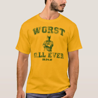 Camiseta El oro peor de la llamada nunca -