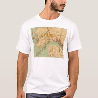 Camiseta El oro y las cuencas carboníferas de Alaska